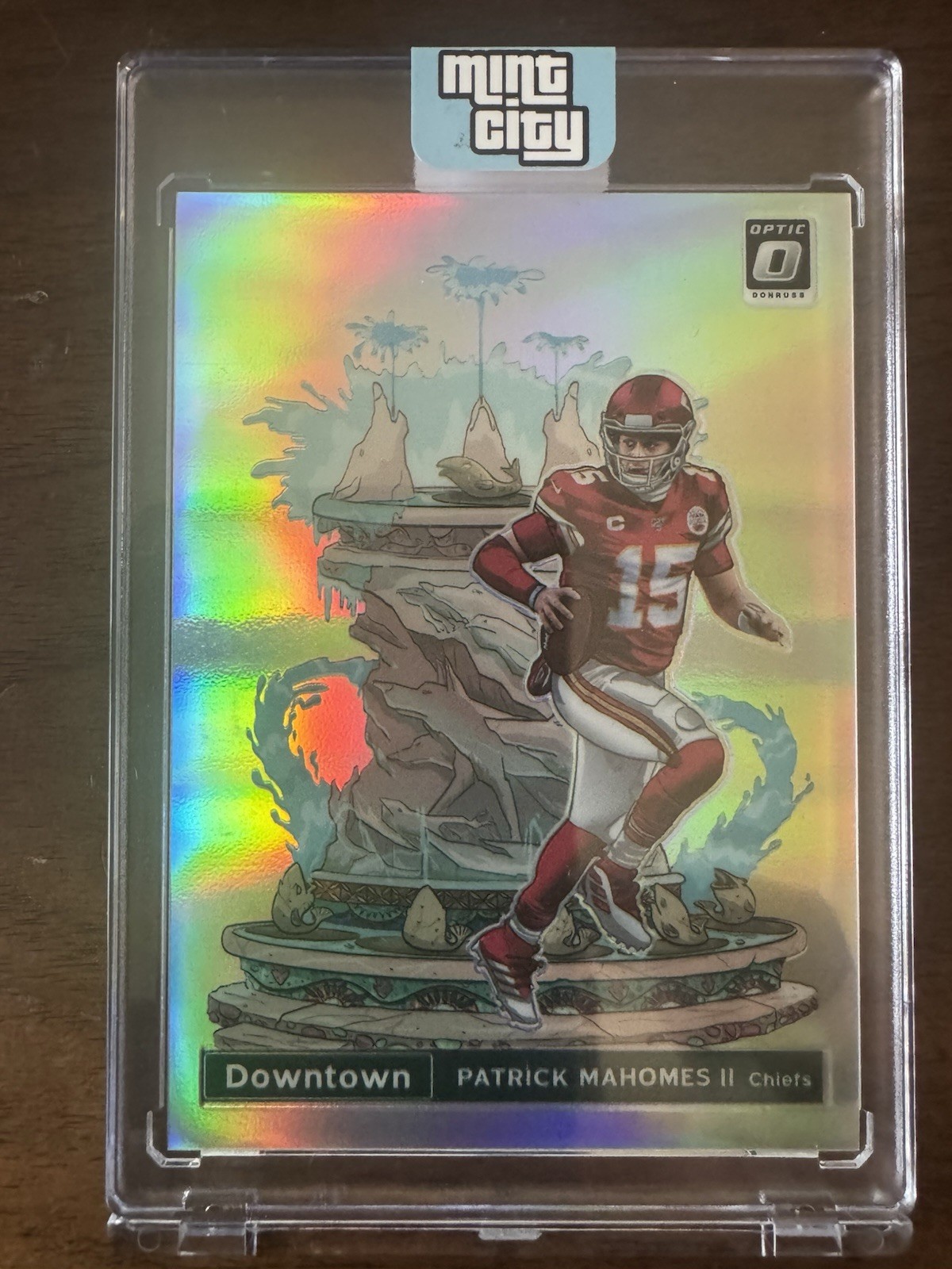 2020 Panini Donruss Optic - Downtown #DT-3 Patrick Mahomes II