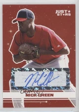 2008 Just Minors Just Stars Auto /100 Nick Green #83 Auto