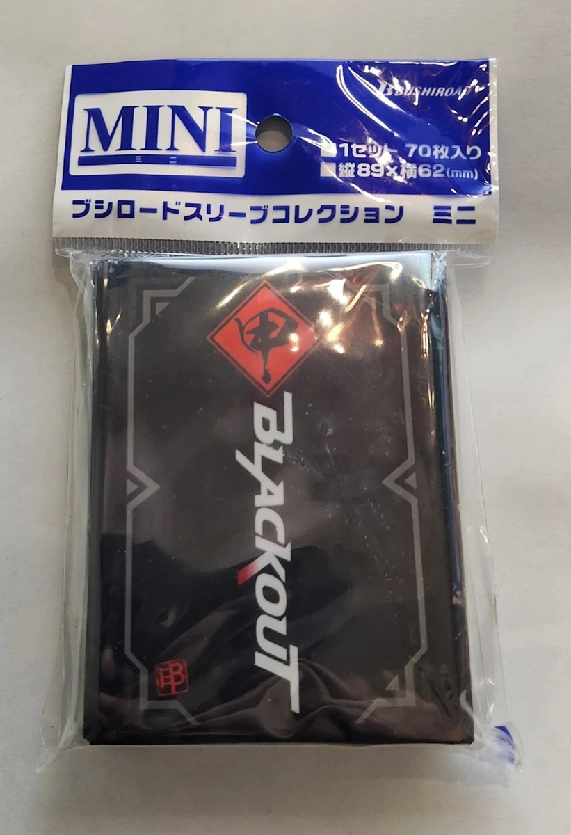 Cardfight!!! Vanguard TCG Black Collectible Card Game Card Sleeves