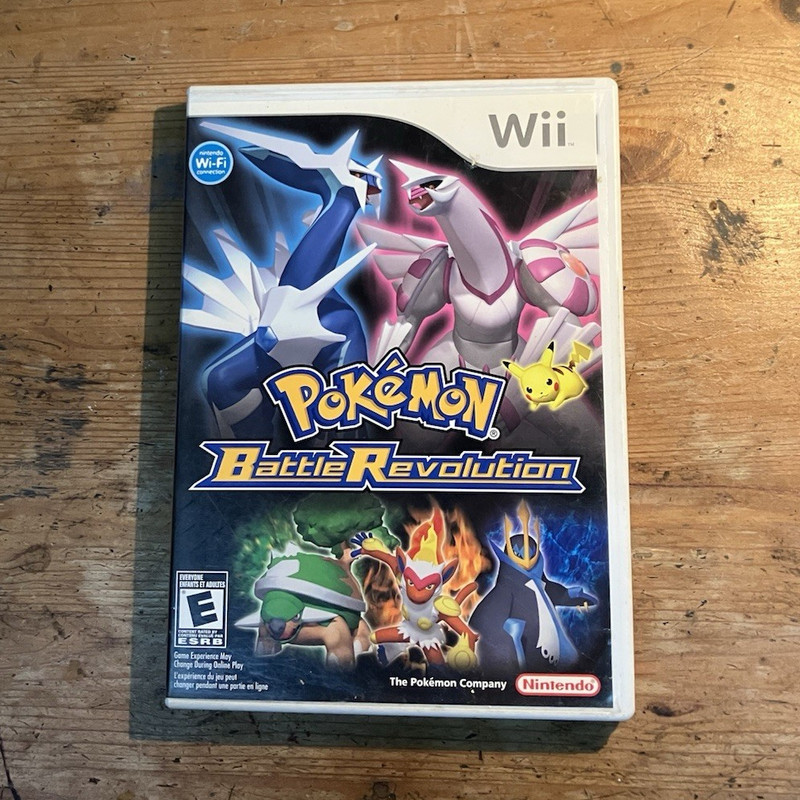 Nintendo Pokémon Battle Revolution Nintendo Wii 2007 Complete w/ Manual