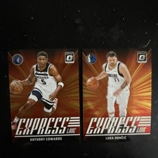 2024-25 Panini Donruss Optic Luka Doncic Express Lane Holo Plus ANTHONY EDWARDS