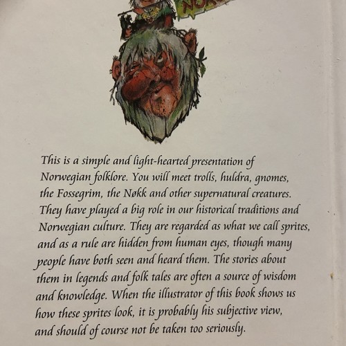 Troll Og Vetter Fra Norsk Myto - Hardcover Book VERY GOOD - Bild 5 von 10