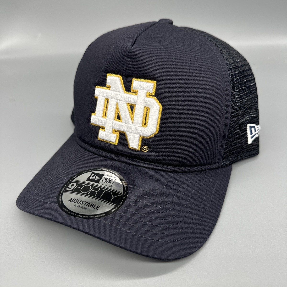 New Era Notre Dame Fighting Irish Trucker 9FORTY A-Frame 