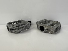 "Pedales de colección 1995 GT VP-821 1/2"" plateados difíciles de encontrar"