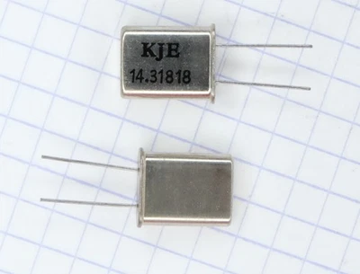2x KJE Quartz Oscillateur 14.31818MHz. Prix pour un lot de 2. - Bild 1 von 3