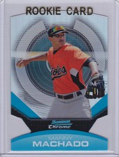 MANNY MACHADO ROOKIE CARD 2011 Bowman Chrome DIE-CUT REFRACTOR Baseball $$ RC!