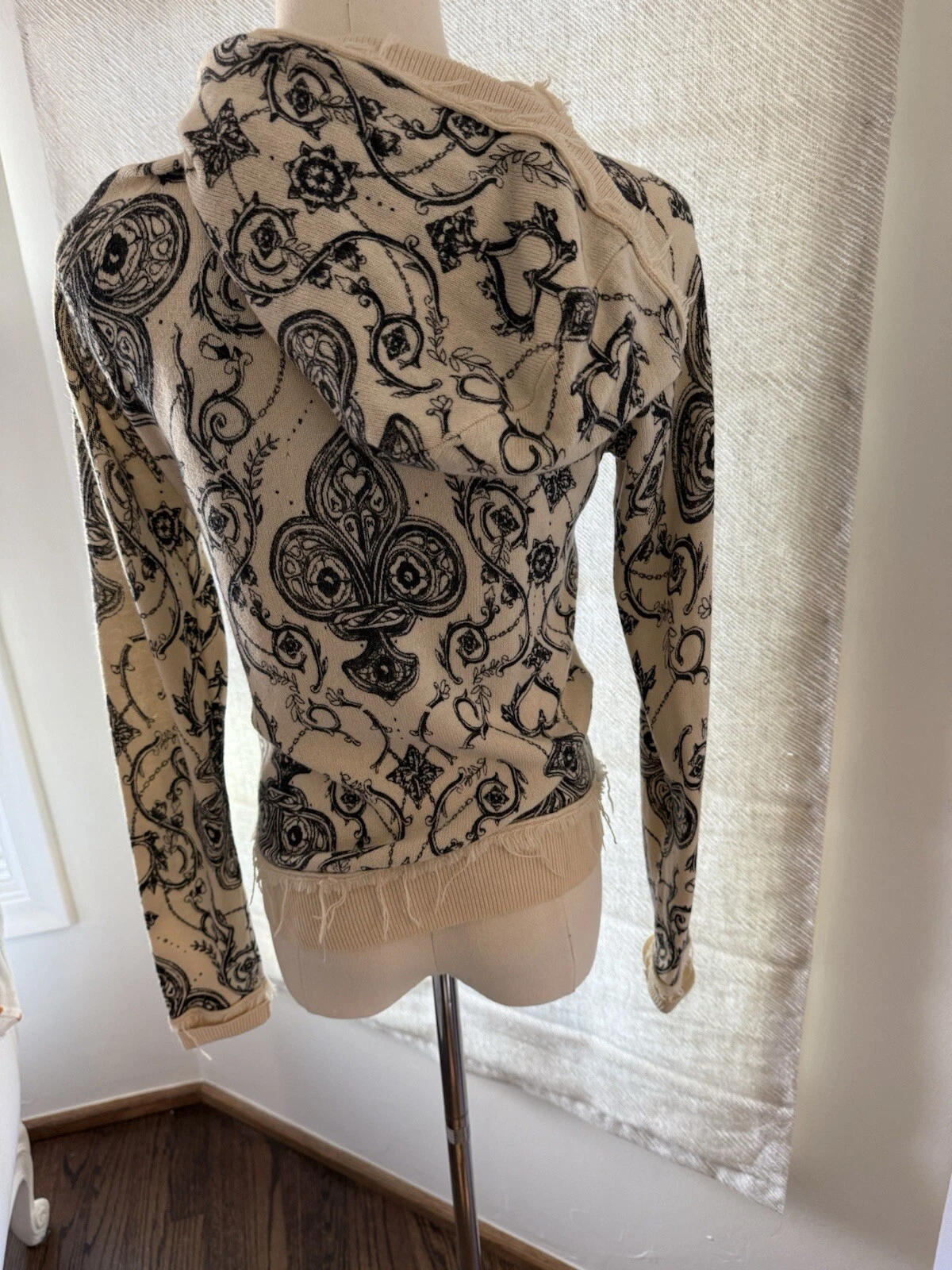 OFF WHITE L.A.M.B. Felpa con cappuccio By Gwen Stefani in cashmere