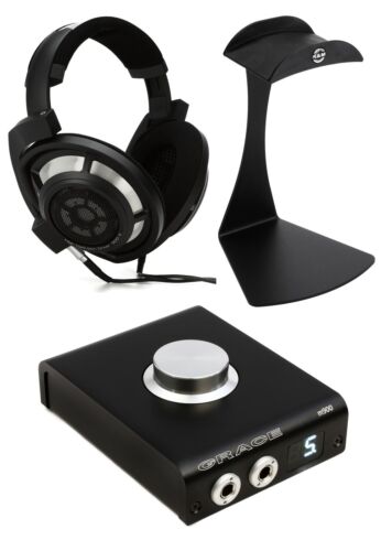 Sennheiser HD 800 S Open-back Audiophile Headphones and Grace Design m900
