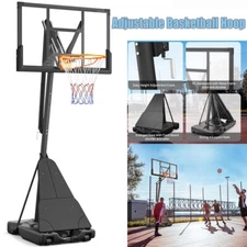 Portable Basketball Hoop Out/Indoor Basketball Goal Court For Adult/Youth 10FT
