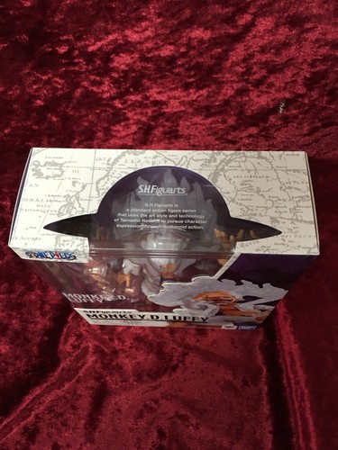 Figura de acción BANDAI S.H.Figuarts ONE PIECE Monkey D. Luffy Gear 5 - Imagen 5 de 14