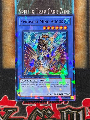 Yugioh Evigishki Mind Augus DT05-EN084 Duel Terminal Super Rare NM