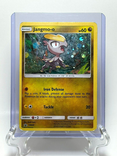 Jangmo-o SM40 Black Star Promo Holo Sun & Moon No. 782 HP 60 Basic 2017 Pokemon