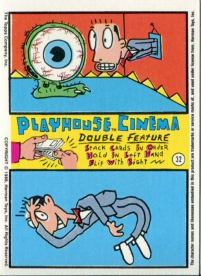 1988 Topps Pee Wee's Playhouse Trading Card - # 32 of 40