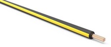 20 AWG Automotive TXL Wire Black w/ Yellow Stripe Various Lengths