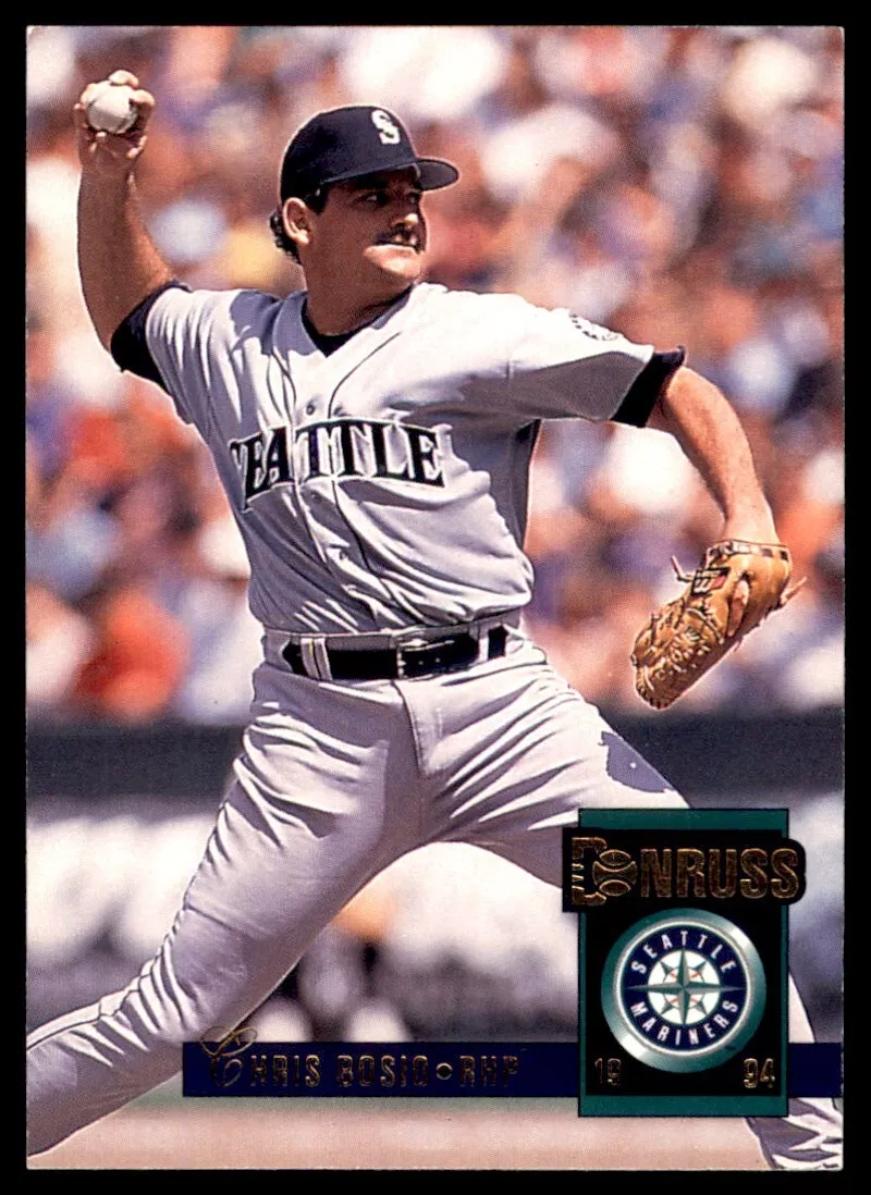 Chris Bosio trading card