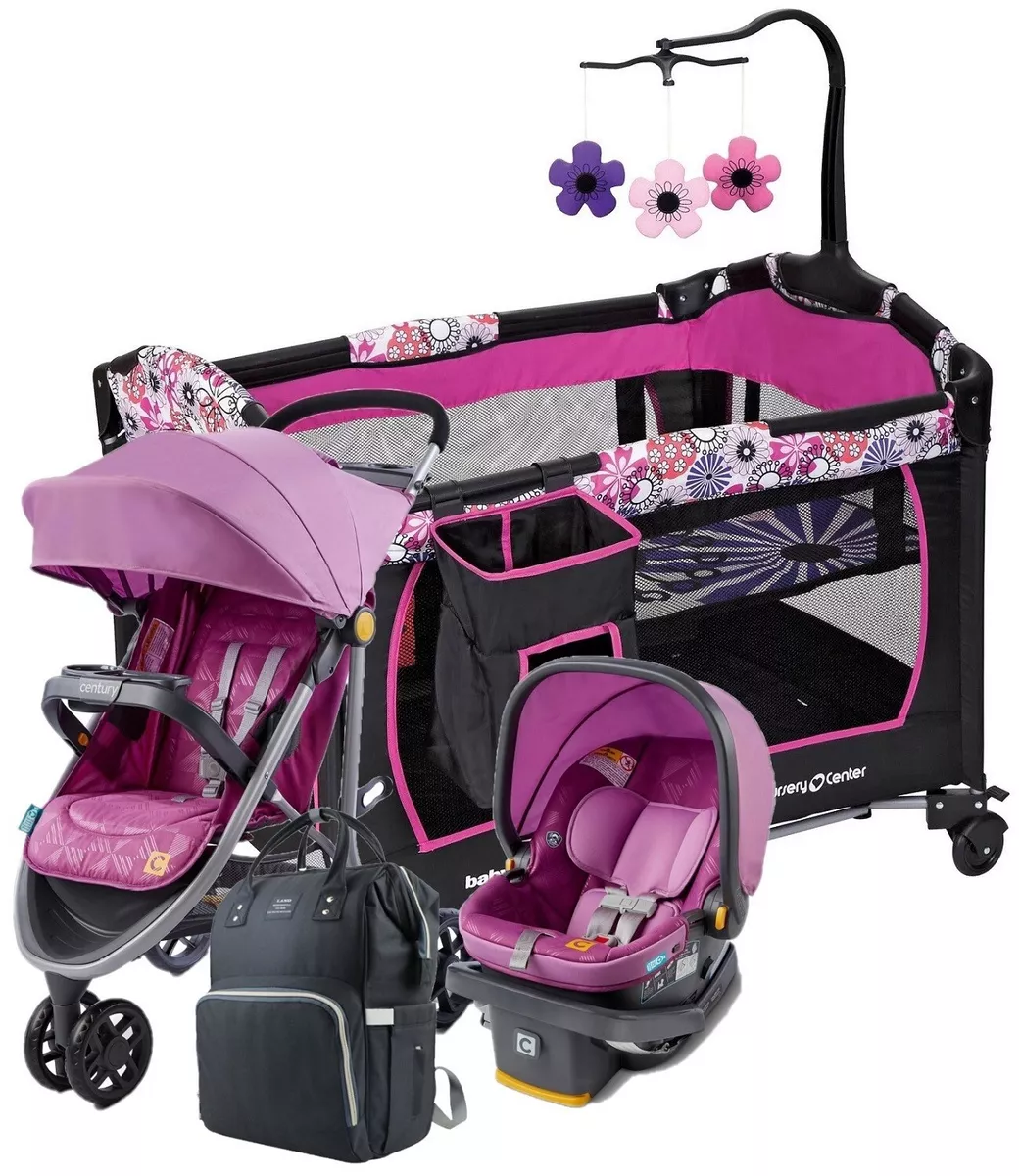 Baby girl car seat and stroller sales