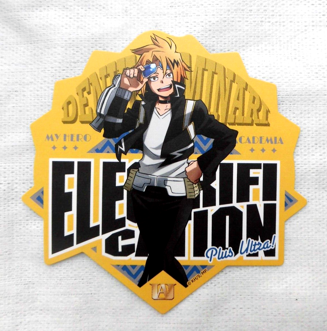 My Hero Academia Die-cut card Kaminari Denki | eBay