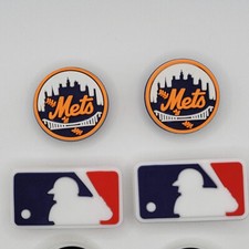 MLB New York Yankees Baseball Team For Crocs Shoe Charms Jibbitz - 4 Pieces