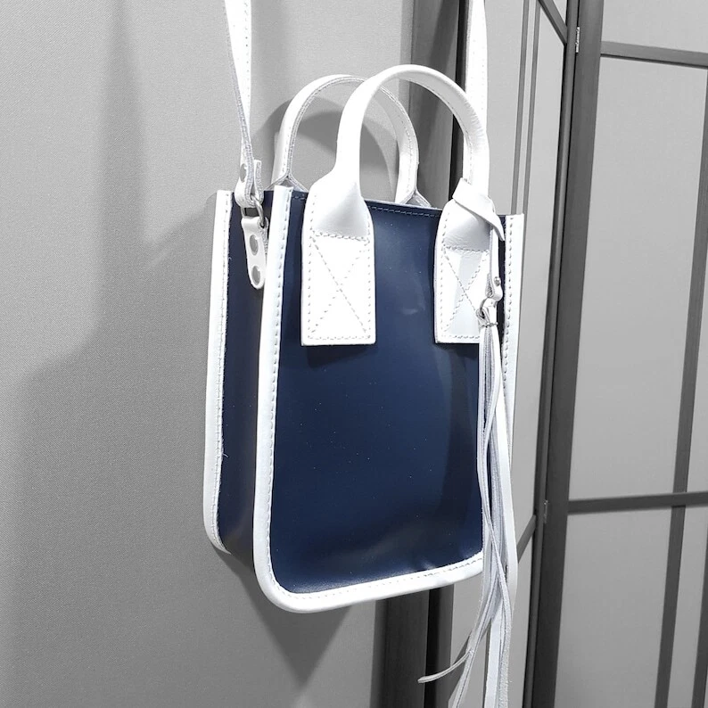 COACH Borsa a mano donna in pelle multicolore tracolla borsa a tracolla mini tote laidies borsetta