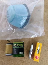 Tune Up Pre Oiled Air Oil Filter Spark Plug Yamaha TTR230 TTR 230 2005 - 2017