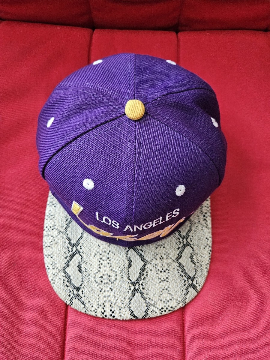 Mitchell & Ness Los Angeles Lakers RSVP Gallery Don Snakeskin Hat