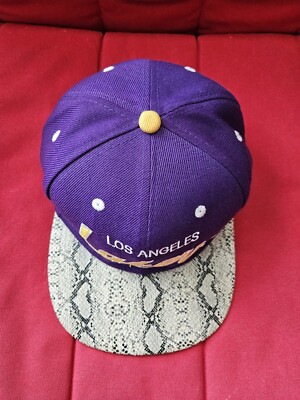 Mitchell & Ness Los Angeles Lakers RSVP Gallery Don Snakeskin Hat