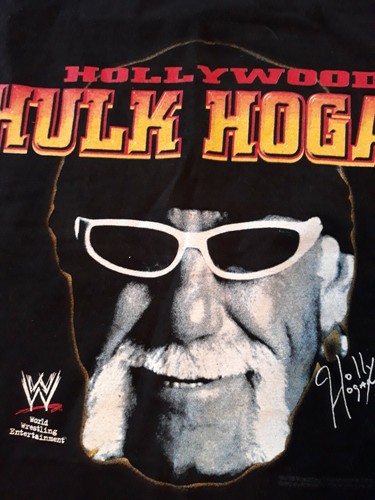 T-shirt vintage Hollywood Hulk Hogan and NWO - Foto 7 di 12