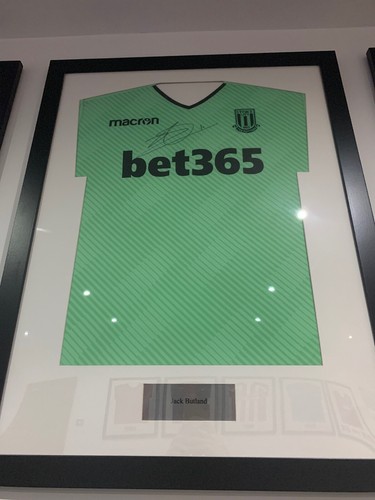 Jack Butland Signed Framed Goalkeeper 