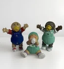 Cabbage Patch Baby Boy Figures Rare HTF Lot Of 3 Dolls Vintage 1984 (set 4)