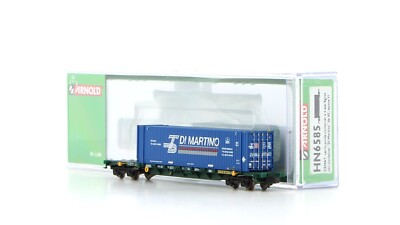 Arnold HN6585 FS CEMAT, Containerwagen Sgnss, DI MARTINO Spur N 1:160