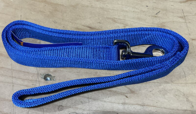 Hamilton DLO 4BL 1in Blue D/T Nylon Lead W/Swivel Snap 0300-L162