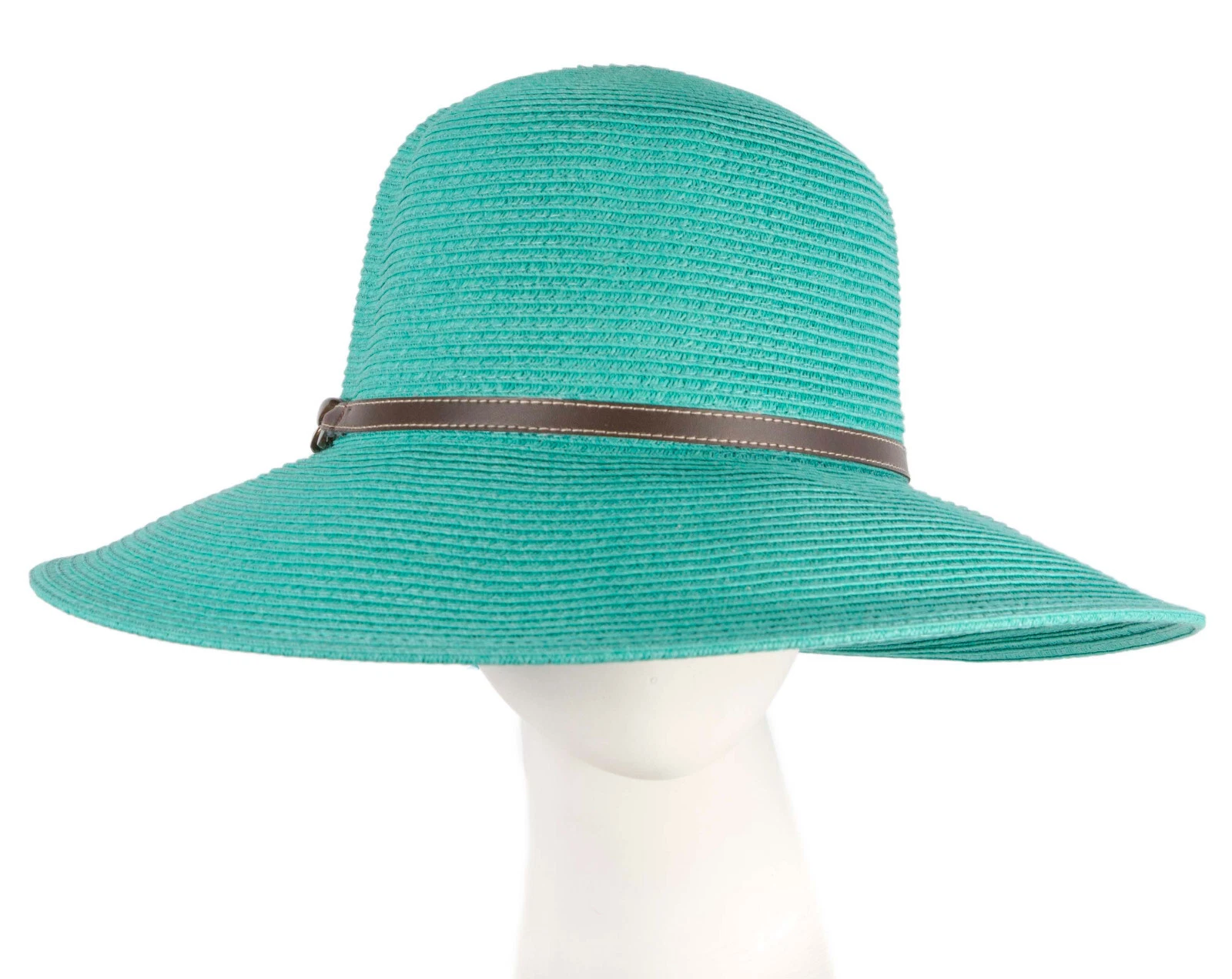 Aqua Ladies Summer Beach Wide Brim Sun Hats Crushable for travel 100% AU Seller