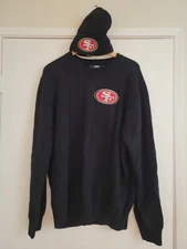 49ers Knit Sweater and Beanie - Men's XL - NWT - CHARITY AUCTION