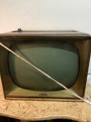 ANTICO TELEVISORE A VALVOLE DUMONT TELESET MANSFIELD 509. anni 50 - Foto 16 di 20