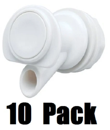 Igloo Corp 24009 Replacement Push Button Spigot for Beverage Cooler - 10 Pack