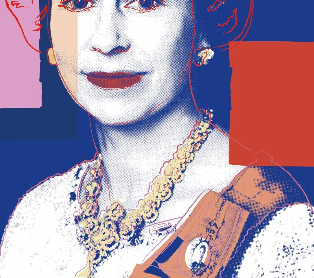 ANDY WARHOL Sunday B. Morning QUEEN ELIZABETH 337 LIMITED EDITION