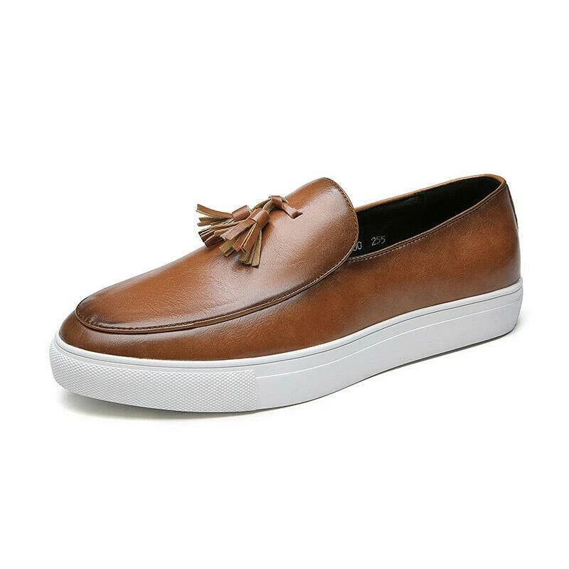 Mens platform shop loafers