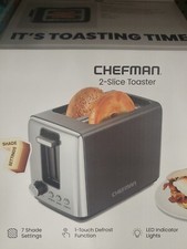 CHEFMAN 2 Slice Toaster Brand New