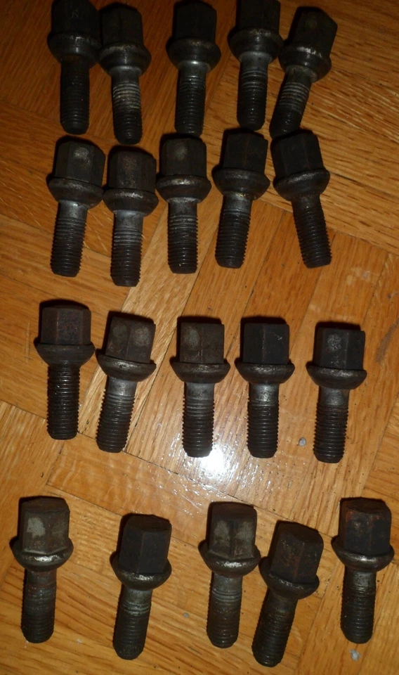 MERCEDES BENZ 车轮凸耳螺栓 450SL 200 200D 220D 220S 230 250 280 20 件 原始设备制造商 — 第 4/4 张图片