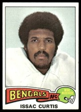 1975 Topps #25 Isaac Curtis - EX