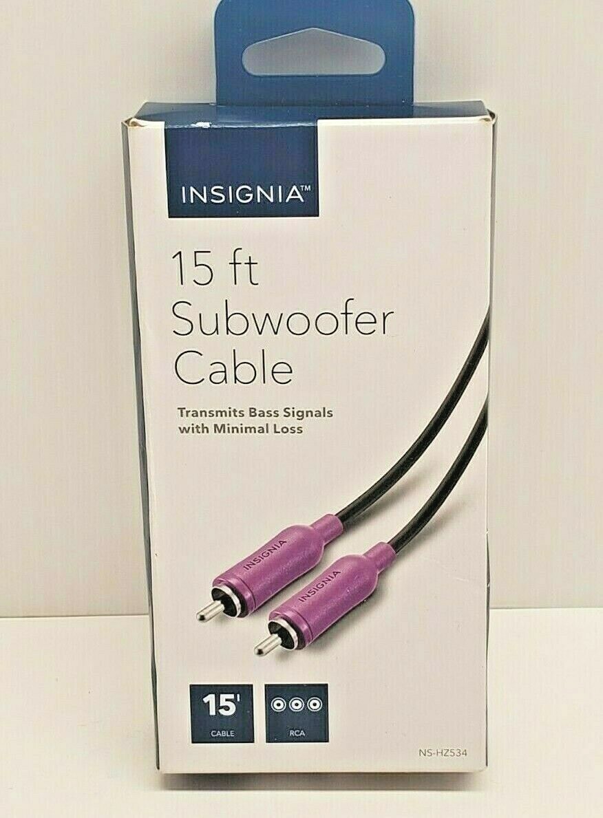 insignia subwoofer cable