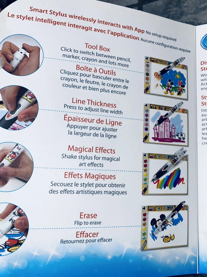 Nuevo Disney Creativity Studio Deluxe iPad Dibujo Inalámbrico Smart Stylus App Store Foto 3 de 4