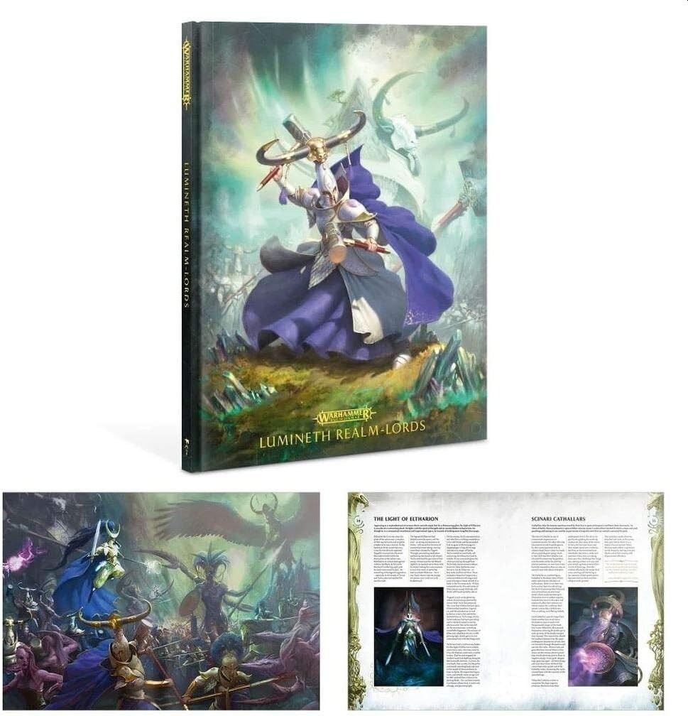 WARHAMMER AGE OF SIGMAR LUMINETH REALM LORDS game *Brand New