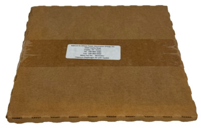 NEW BABCOCK & WILCOX 0B101051 TITANIUM DIAPHRAGM KIT W/ GASKET