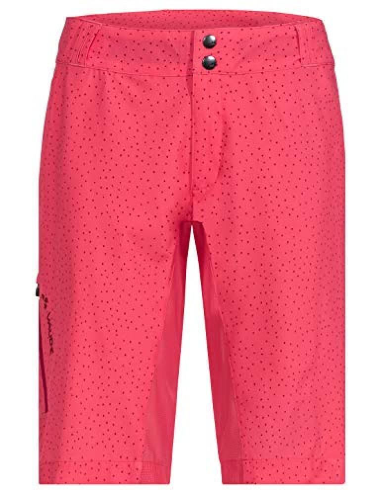 (TG. 38) VAUDE Wo Ligure, Pantalone da Ciclismo Donna, Bright Pink, 38 - NUOVO