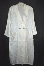 RARE Vintage Victoria  s Secret Gold Label Full Length Robe Creamy sz L NEW w/tag