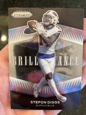 Stefon Diggs Brilliance 2021 PANINI Prizm Football #B-18 Buffalo Bills NFL Card 