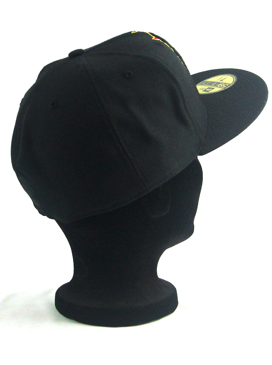 New Era Iron Man 59fifty Custom Fitted Hat Size 7 3/8 Marvel Eclipse Black NWT image 6