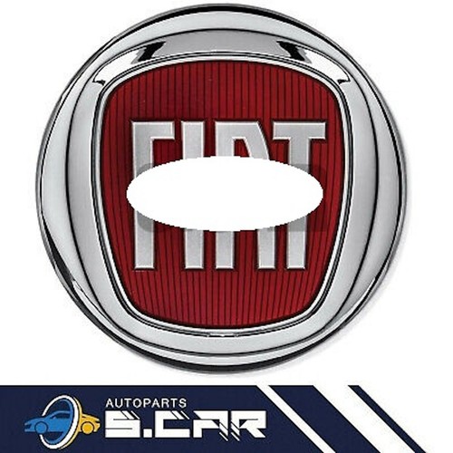 FREGIO EMBLEMA SIGLA LOGO STEMMA POSTERIORE ROSSO FIAT IDEA 2005 -2012 ORIGINALE FREGIO EMBLEMA SIGLA LOGO STEMMA POSTERIORE ROSSO FIAT IDEA 2005 -2012 ORIGINALE