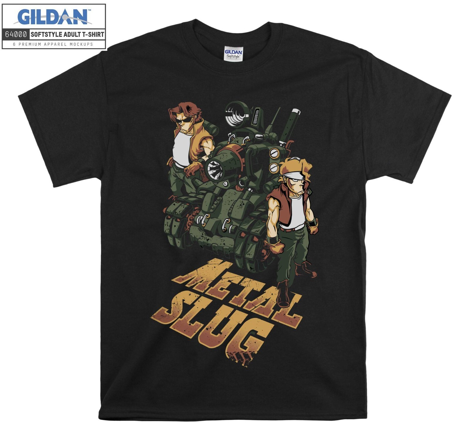 Metal Slug Video Game T-shirt Gift Hoodie Tshirt Men Women Unisex E944-image